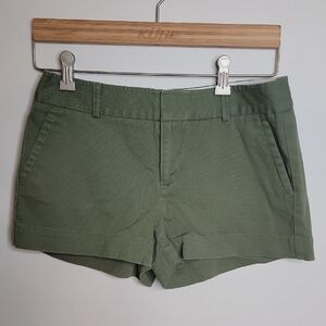 Banana Republic Green Cargo Shorts Tailored Fit